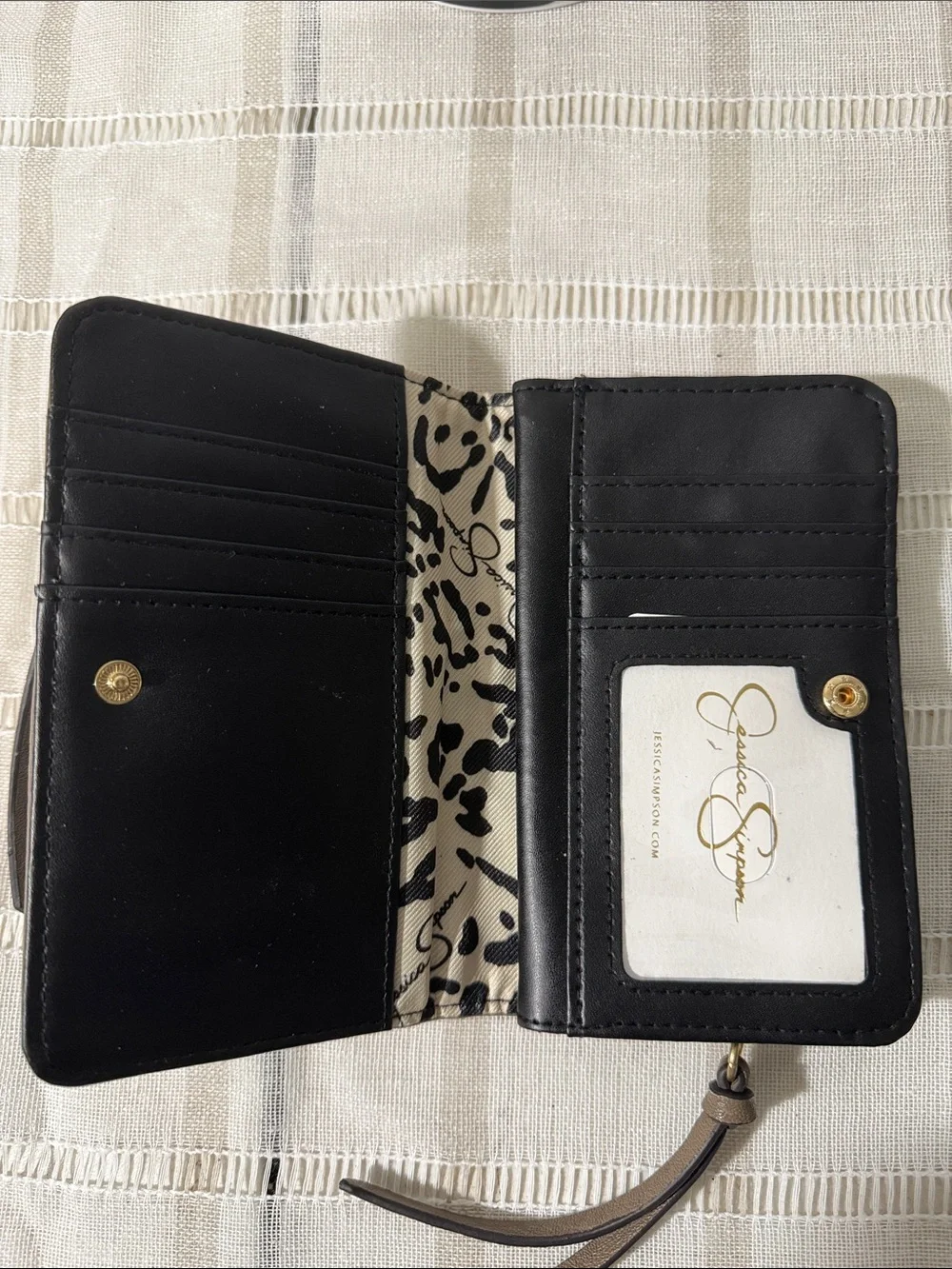Jessica Simpson Jaclyn foldover card wallet